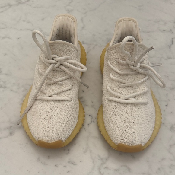 adidas Other - Adidas Yeezy Boost 350 V2 Cream White Size 5 (Triple White) Authentic